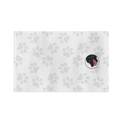 Give the Dog a Ball Paw Print Towel