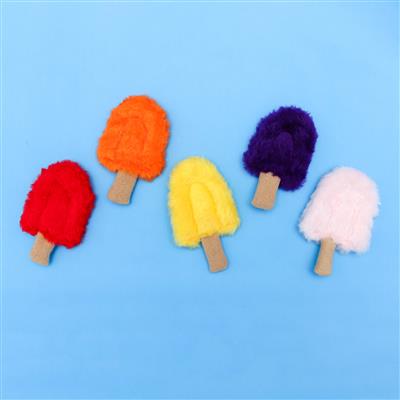 Popsicle, Crinkle, Plush Dog Toys