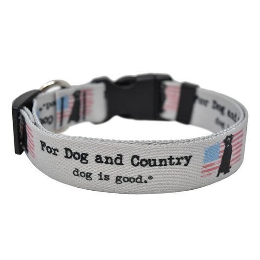 Dog is Good For Dog and Country Collar