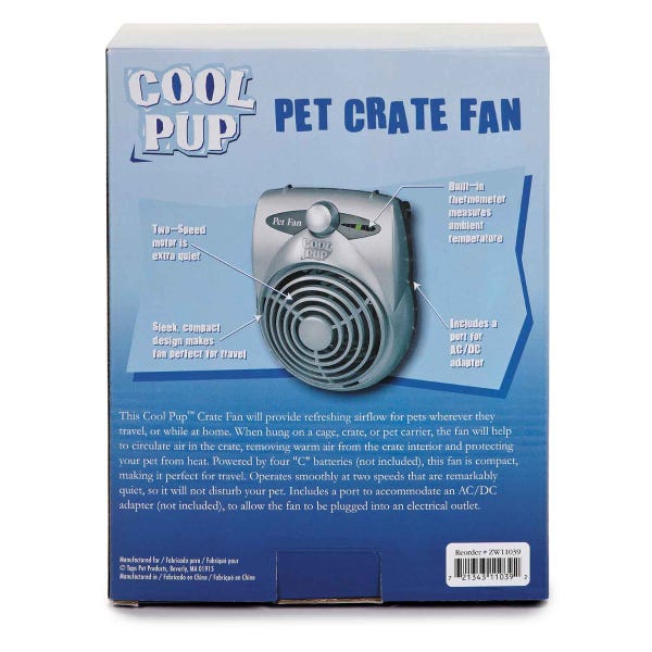 Cool Pup Dog Crate Fan