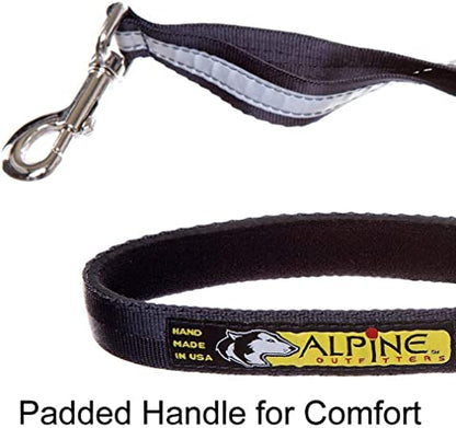 Alpine Outfitters Convertible Dog Leash - Hand-Held or Hands-Free
