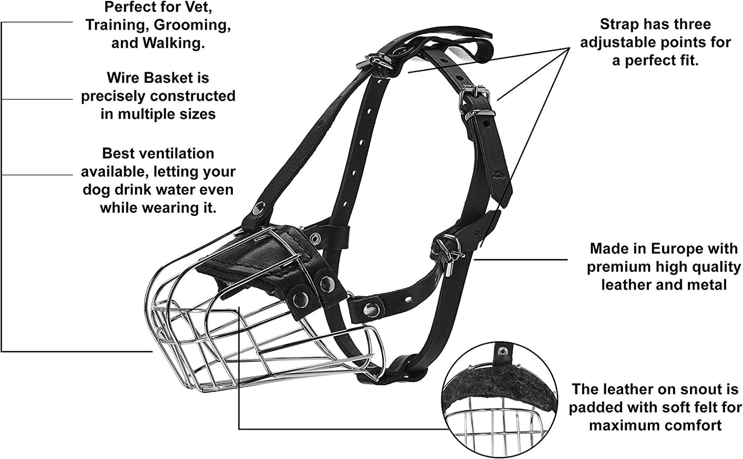 Delta Wire Basket Muzzle