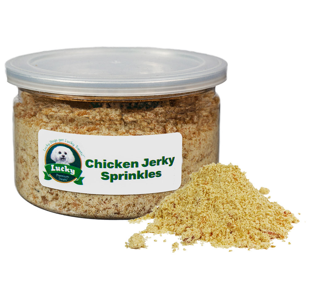 Lucky Premium Treats Chicken Jerky Sprinkles