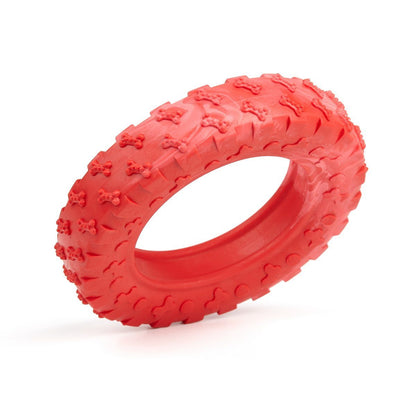 Dogline Rubber Dog Tire Toy