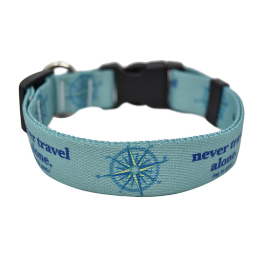Dog is Good Never Travel Alone Collar