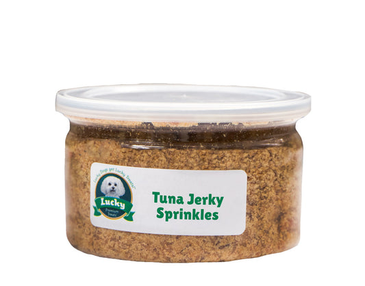 Lucky Premium Treats Tuna Jerky Sprinkles